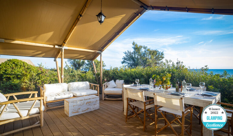 Il Capalbio Glamping a Capalbio (GR) vince il primo premio nella categoria Glamping dei Certificati di Eccellenza KoobCamp 2022