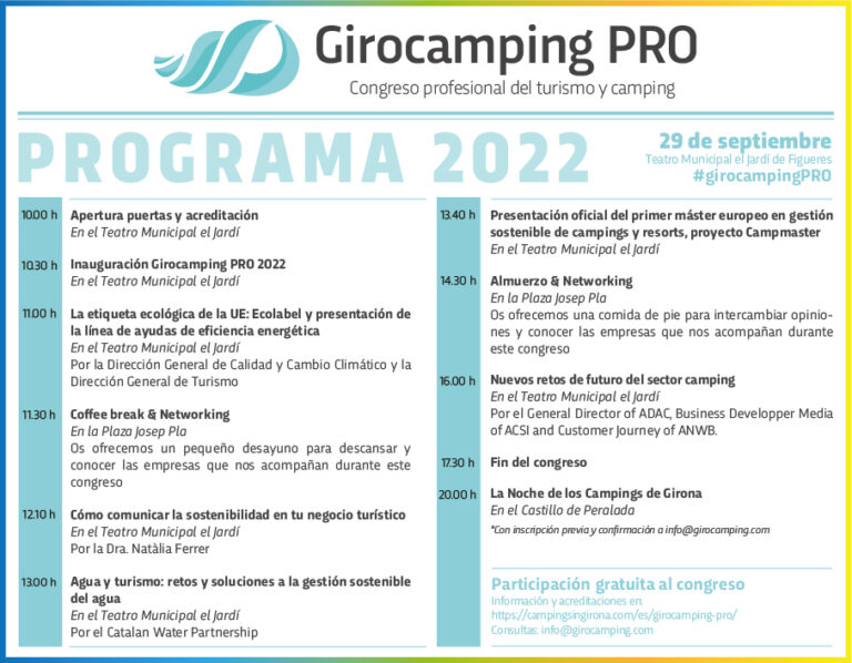 A Girona il Girocamping PRO 2022