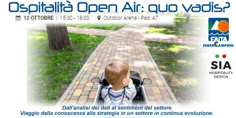 Faita FederCamping al SIA Hospitality Design di Rimini
