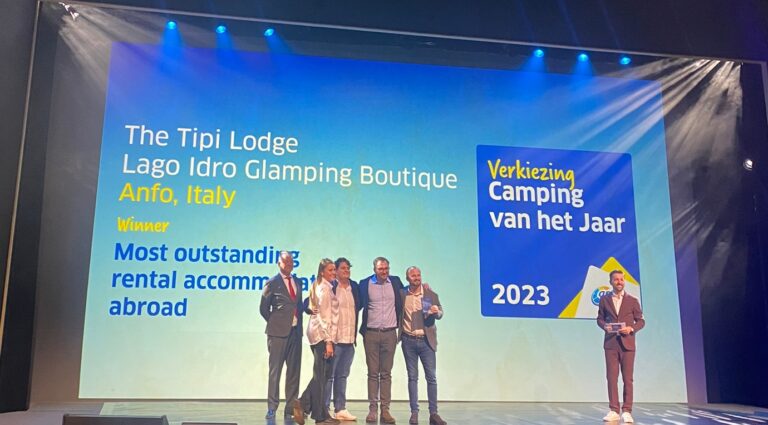 Lago Idro Glamping Boutique nominato most outstanding accommodation