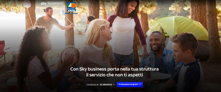 Accordo Faita-FederCamping e SKY BUSINESS