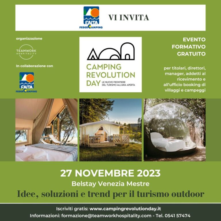 Al via Camping Revolution Day