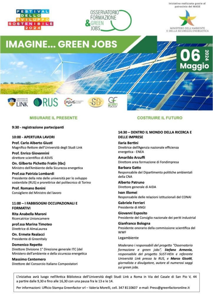 Locandina del convegno con la presentazione