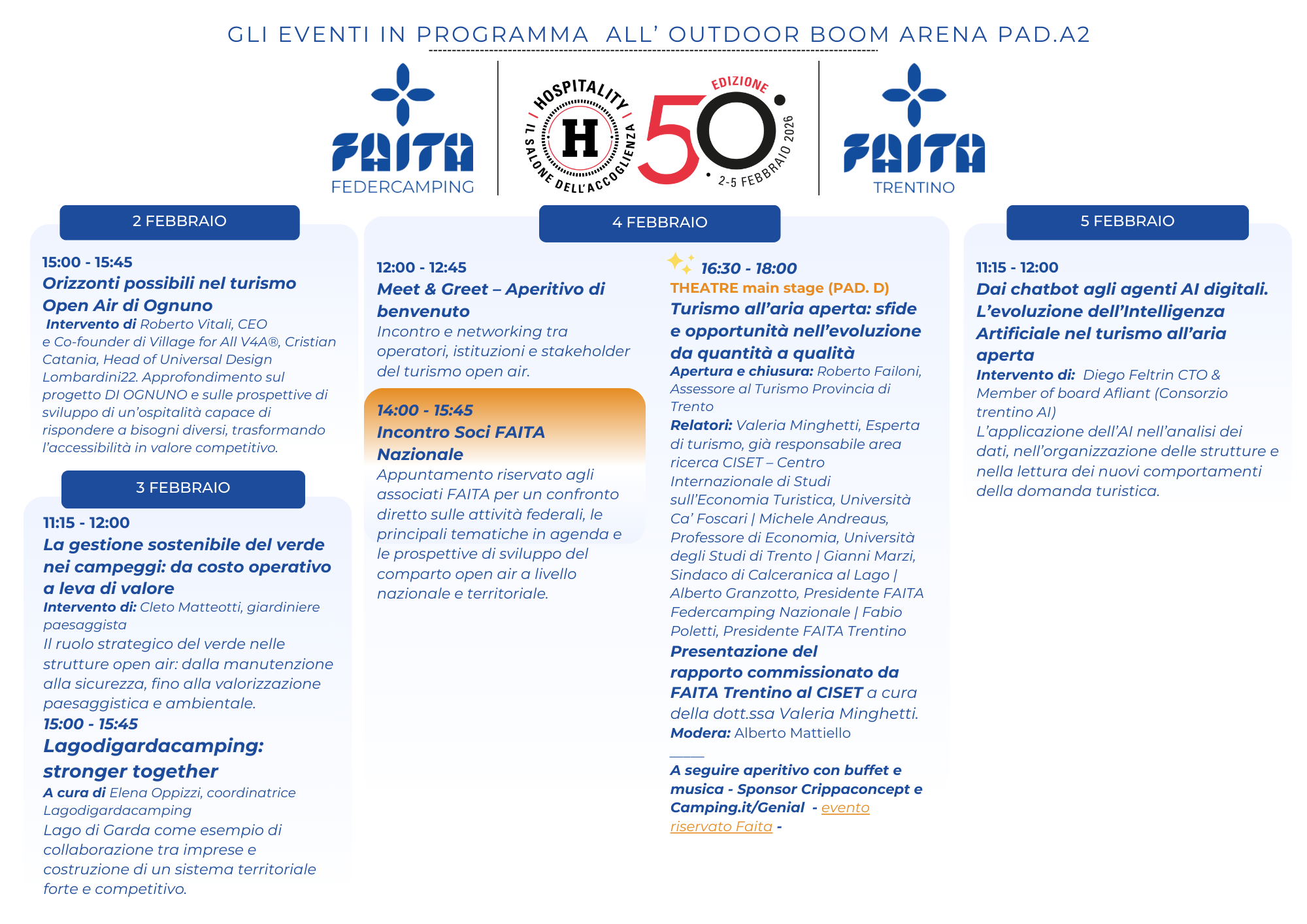 Programma Riva del Garda